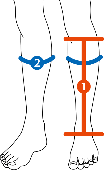 セミオーダーメイドの採寸方法